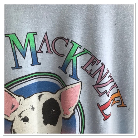 Vintage 80's Spuds Mackenzie Bud Light Party Frenzy Single Stitch T-Shirt Size M - Picture 4 of 12